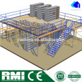 Jracking estantería de paletización de alta densidad Soporte estantería mezzanine